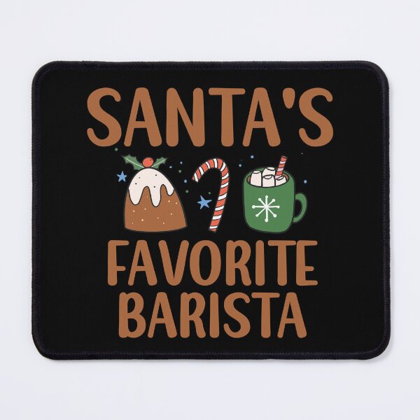 Item preview, Christmas Barista T Shirt designed and sold by SeasonXpress.