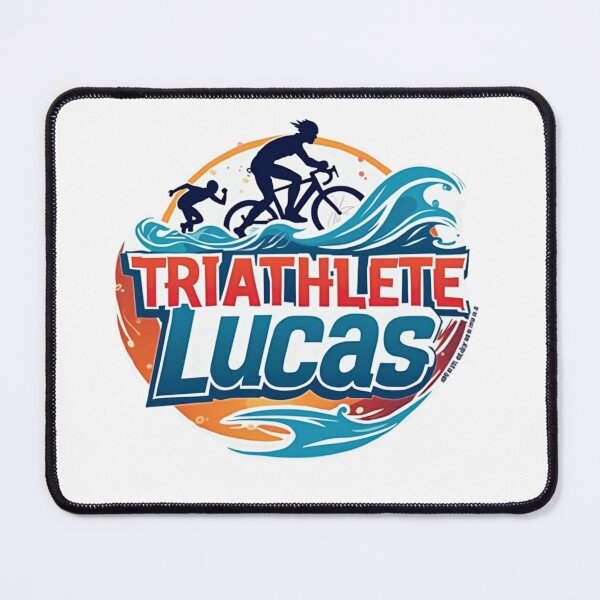 Item preview, Dynamic Triathlete Lucas- Swim, Bike, Run designed and sold by Triathlongram.