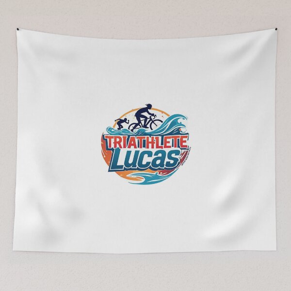 Item preview, Dynamic Triathlete Lucas- Swim, Bike, Run designed and sold by Triathlongram.