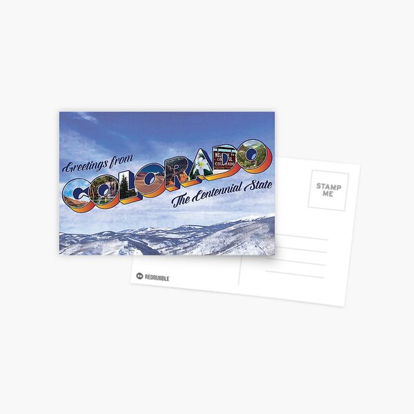 Item preview, Vintage Greetings From Colorado designed and sold by Rebecca Mooneyham.