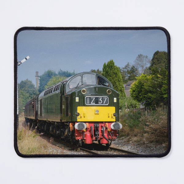 Item preview, Class 40 approaches Townsend Fold Crossing - East Lancs Railway designed and sold by Xshooter.