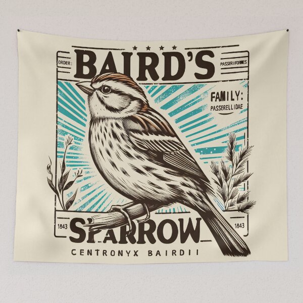 Item preview, Baird's Sparrow 2 designed and sold by theAVIARY7.