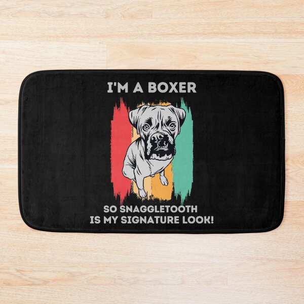 Item preview, Perro boxer. De dientes torcidos y orgulloso. Perro boxer retro. designed and sold by JAGA-ALIME.