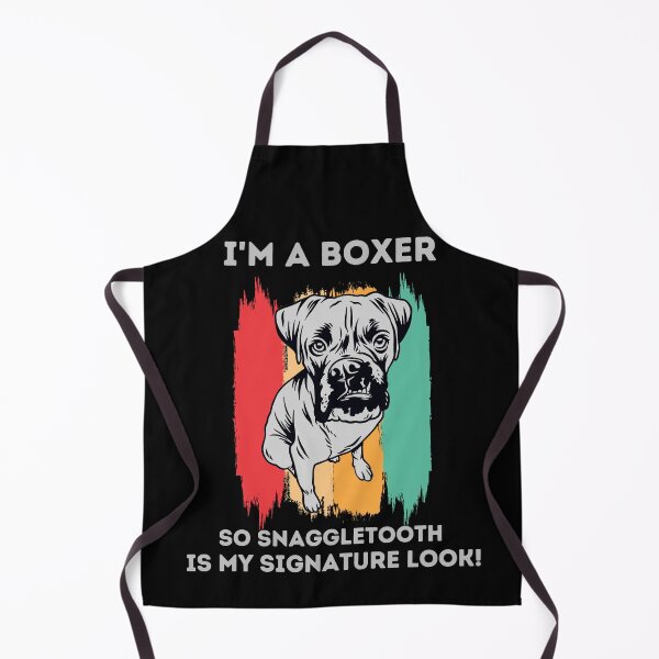 Item preview, Boxer dog.Snaggletooth and proud.Retro boxer dog. designed and sold by JAGA-ALIME.