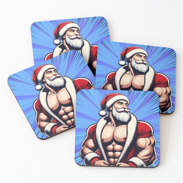 Item preview, Modern Sexy Santa Claus designed and sold by ArtFactoryAI.
