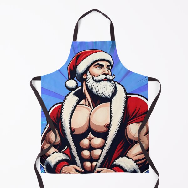 Item preview, Modern Sexy Santa Claus designed and sold by ArtFactoryAI.