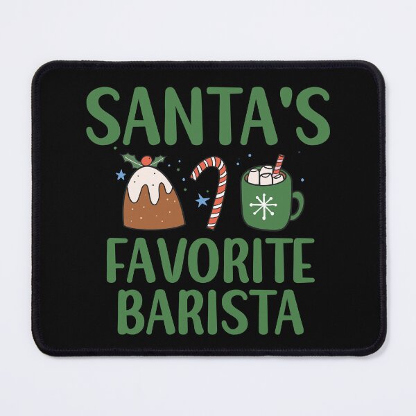 Item preview, Christmas Barista T Shirt designed and sold by SeasonXpress.