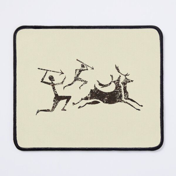 Item preview, Cave Art, Deer Hunt - Neanderthal Art in Ice Age (Archaeology Paleontology Profession) designed and sold by CottonGarb.