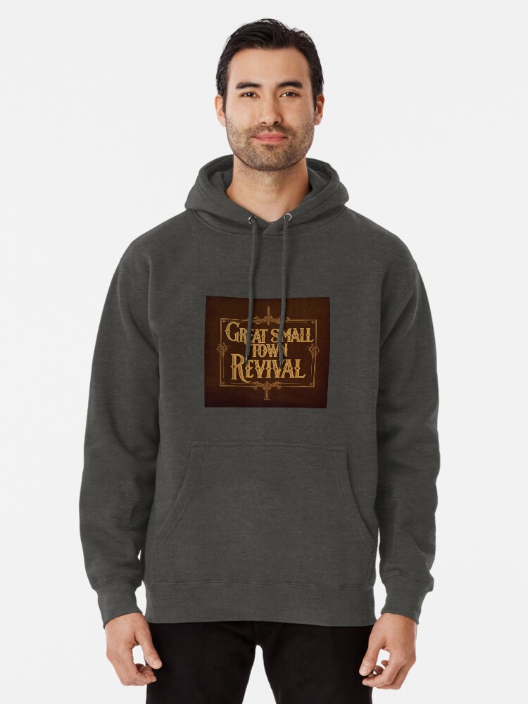 Thumbnail 1 of 5, Pullover Hoodie, Great Small Town Revival (Old Tyme Logo) designed and sold by GreatSmallTown.