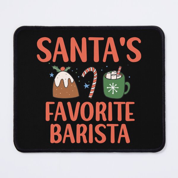 Item preview, Christmas Barista T Shirt designed and sold by SeasonXpress.