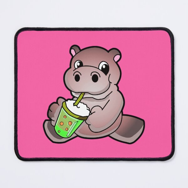 Item preview, MooDeng Loves Boba designed and sold by fantasmahappy.