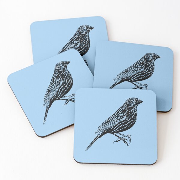 Item preview, Corn Bunting Black Design designed and sold by designsasstultd.