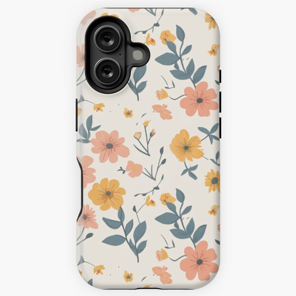 Vista previa del artículo con la obra «Pequeñas flores primaverales y veraniegas», diseñado y vendido por Atlas Kai.