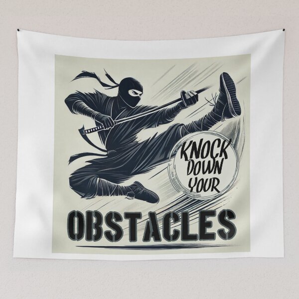 Item preview, Knock down your obstacles  designed and sold by Opalook.