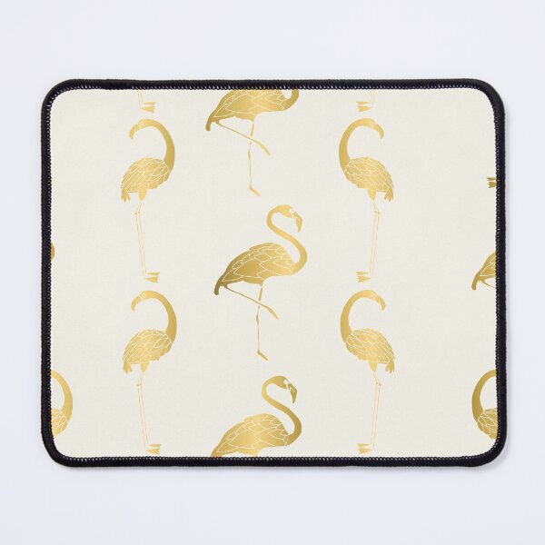 Item preview, Palm Desert Flamingo Collection | Flamingo Pattern - Gold designed and sold by Old Urban Farmhouse Design Studio.