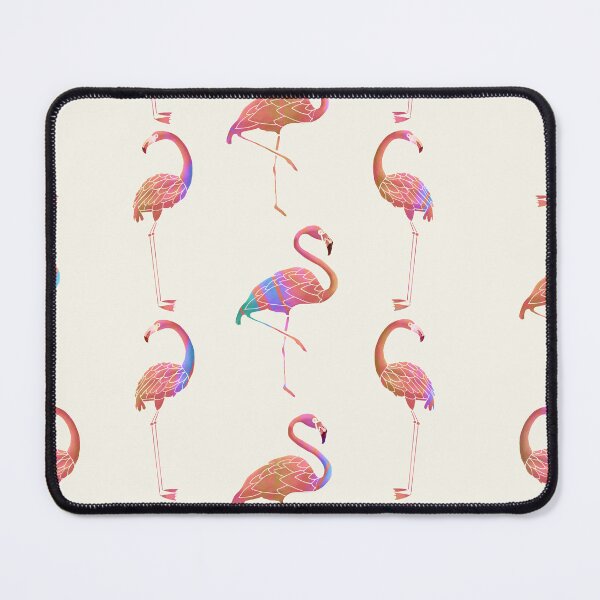 Item preview, Palm Desert Flamingo Collection | Flamingo Pattern - Rainbow designed and sold by Old Urban Farmhouse Design Studio.