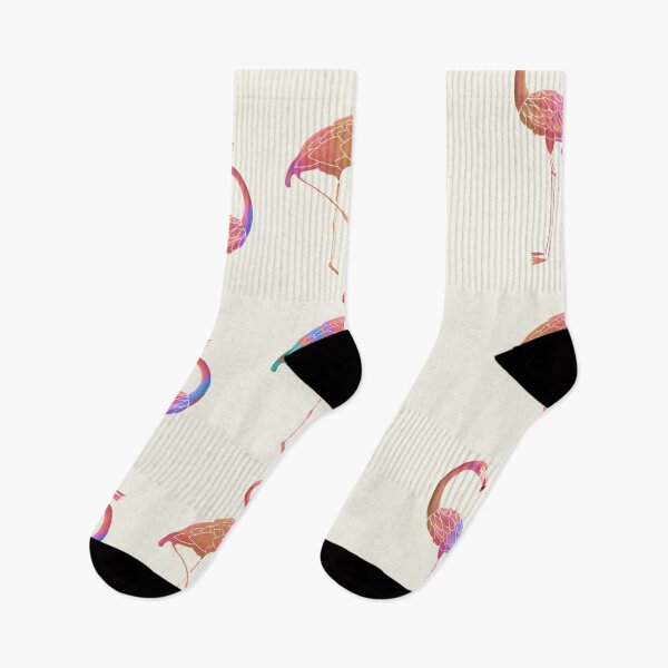 Item preview, Palm Desert Flamingo Collection | Flamingo Pattern - Rainbow designed and sold by Old Urban Farmhouse Design Studio.