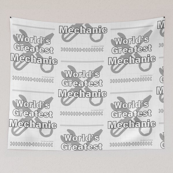 Item preview, World's Greatest Mechanic designed and sold by RunningJoke.