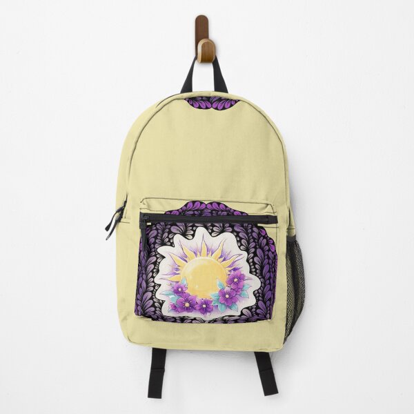 Item preview, Zen Flower Petal Art - Yellow and Purple Sun Princess designed and sold by SpeakBoldly.