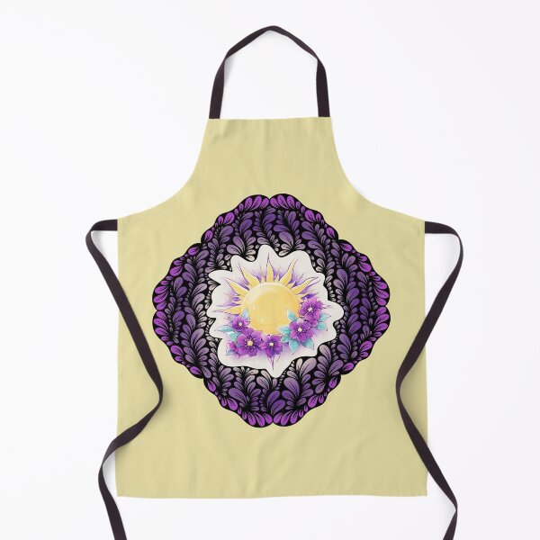 Item preview, Zen Flower Petal Art - Yellow and Purple Sun Princess designed and sold by SpeakBoldly.