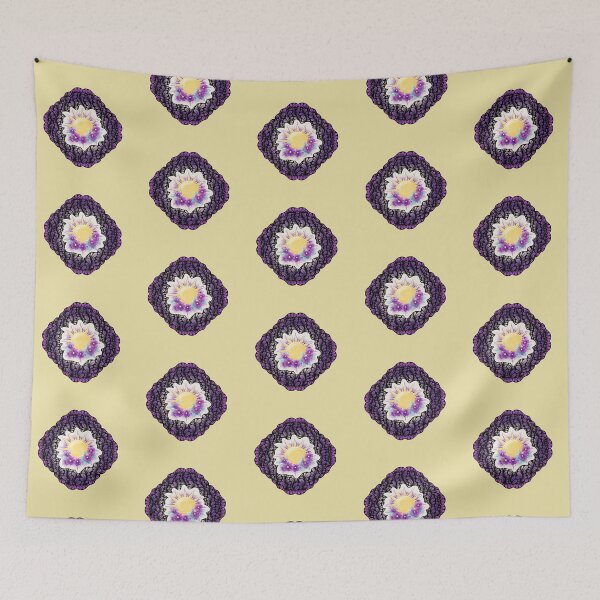 Item preview, Zen Flower Petal Art - Yellow and Purple Sun Princess designed and sold by SpeakBoldly.