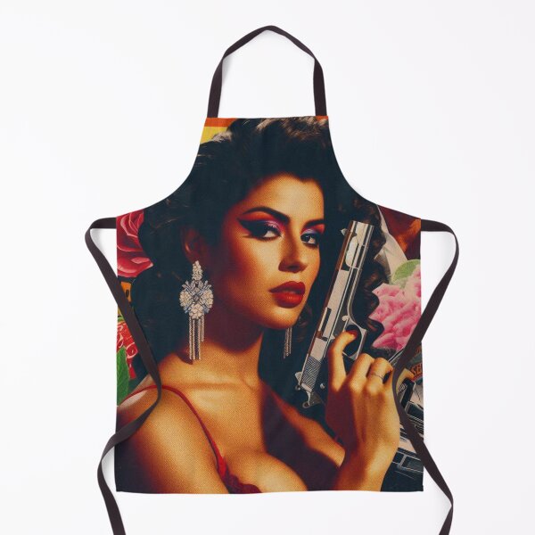 Item preview, Retrowave Action Woman designed and sold by PulpVintage.