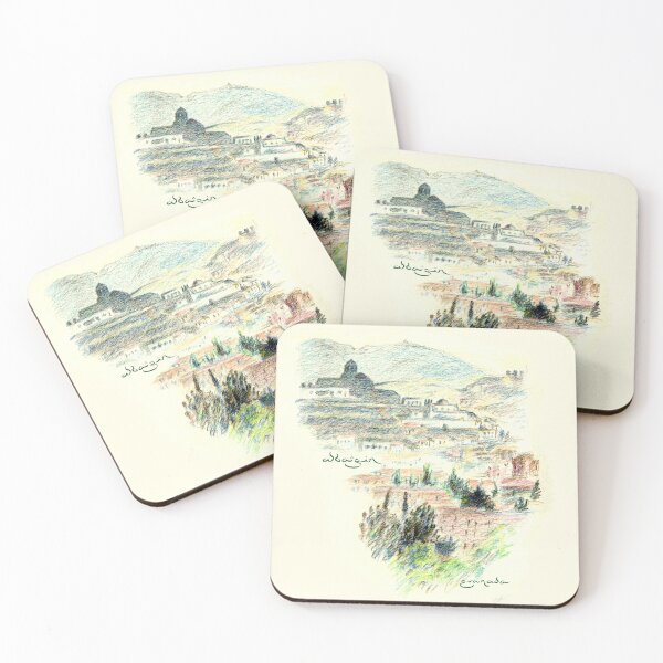 Item preview, Granada · View of the Albaicín at dawn designed and sold by reflejArte.