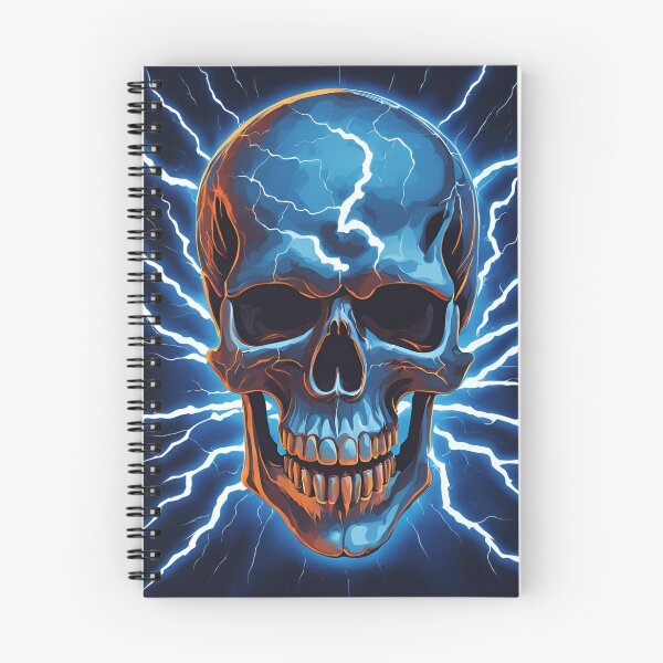 Item preview, Skull Lightning designed and sold by TessAdventures.