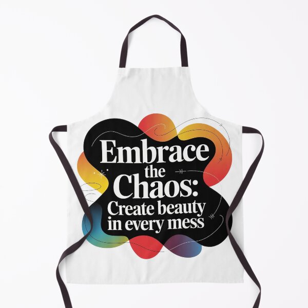 Item preview, Embrace the Chaos | Find Beauty in Every Mess - Inspirational Quote designed and sold by YourOnlyCorner.