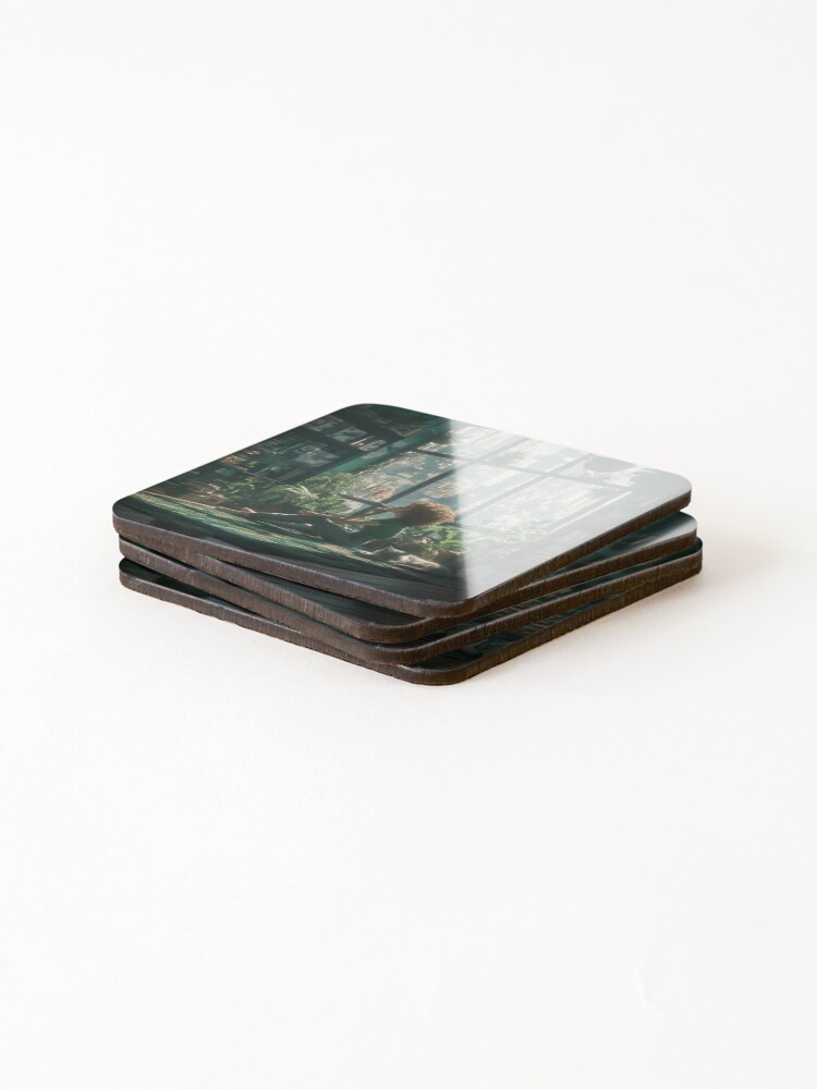 Thumbnail 4 of 5, Coasters (Set of 4), Solitude designed and sold by Introvertedself.