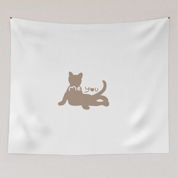 Item preview, Me Meow You - Laying Cat designed and sold by TracyHuffro.