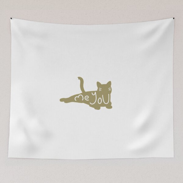 Item preview, Me Meow You - Laying Cat  designed and sold by TracyHuffro.