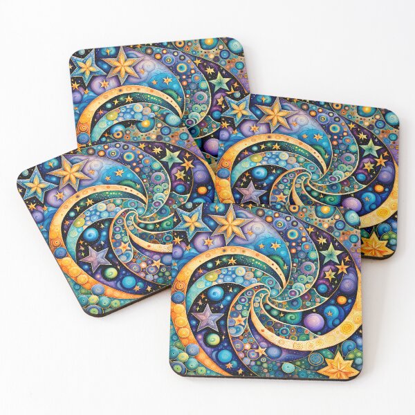 Item preview, Mandala 6 - Sacred Geometry in stars, galaxies, swirls designed and sold by artedamensagem.