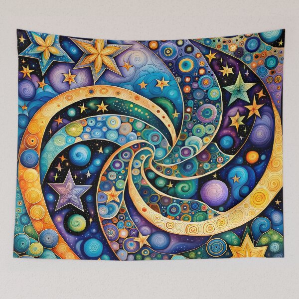Item preview, Mandala 6 - Sacred Geometry in stars, galaxies, swirls designed and sold by artedamensagem.