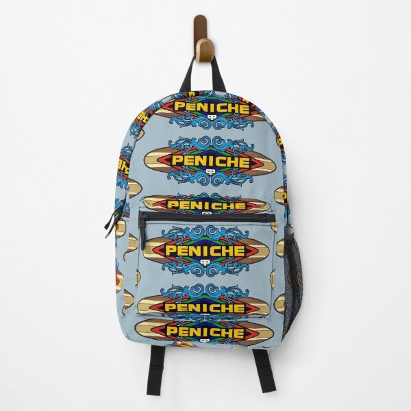 Item preview, Peniche Portugal vintage surfboard monogram designed and sold by studioss76.