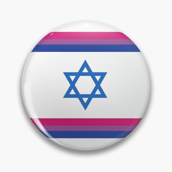 Item preview, Bisexual Israeli Flag designed and sold by Jewish Queer Joy .