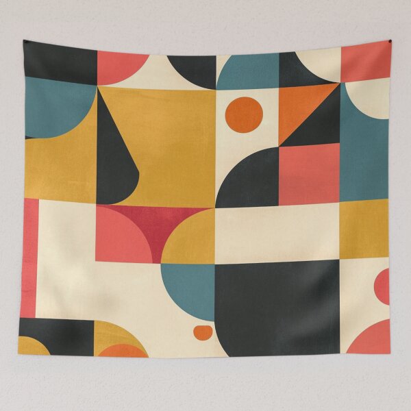 Item preview, Abstract Geometric Color Shapes designed and sold by trajeado14.
