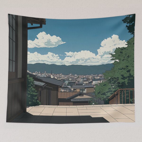 Item preview, Kyoto, Japan | Anime style designed and sold by ComicsFactory.