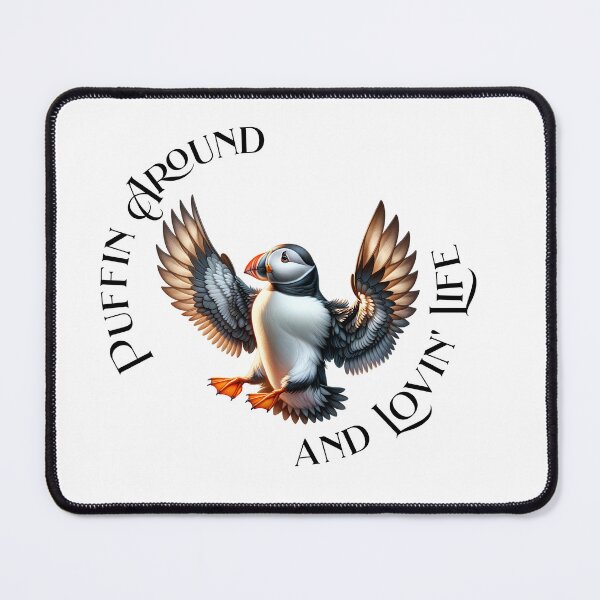 Item preview, Puffin Around and Lovin' Life  designed and sold by absurditeestore.