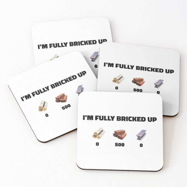 Item preview, I'm Fully Bricked Up designed and sold by Apolitick.