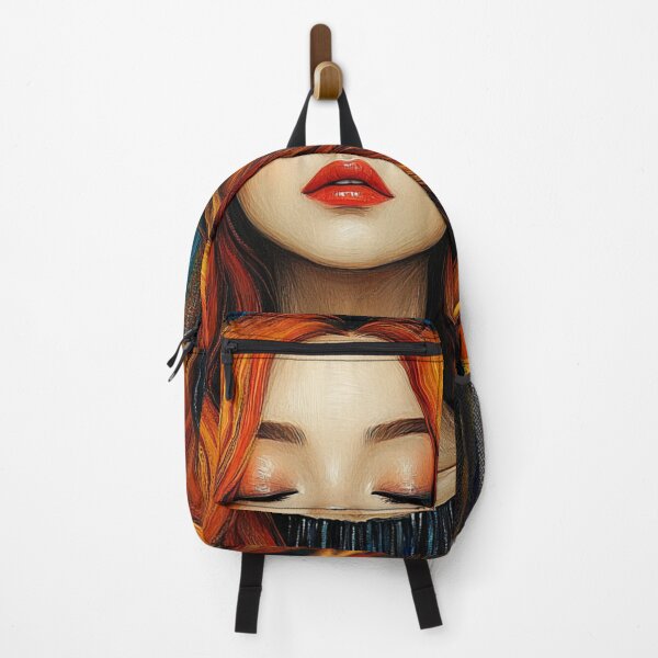 Item preview, Fiery Redhead in Bold Retro Portrait designed and sold by Happy-Karma.