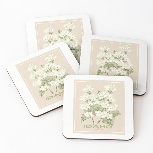 Item preview, Idaho State Flower Syringa Classic T-shirt sticker designed and sold by ThinkNature!.