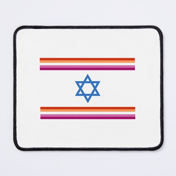 Item preview, Lesbian Israeli Flag designed and sold by Jewish Queer Joy .
