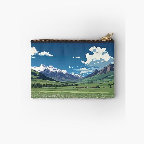 Item preview, Kyrgyzstan landscape | Anime style designed and sold by ComicsFactory.
