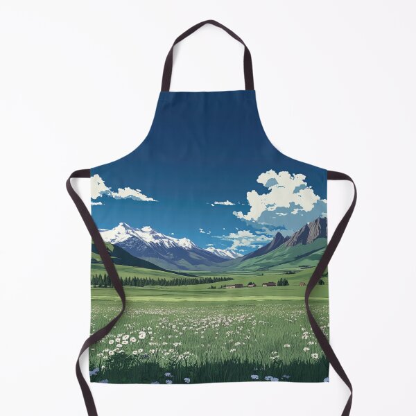 Item preview, Kyrgyzstan landscape | Anime style designed and sold by ComicsFactory.