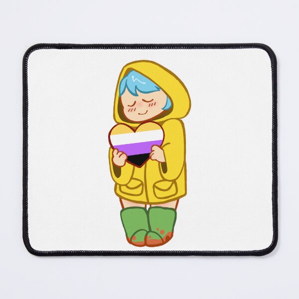 Item preview, Little Blue Nonbinary designed and sold by PastelThunder.
