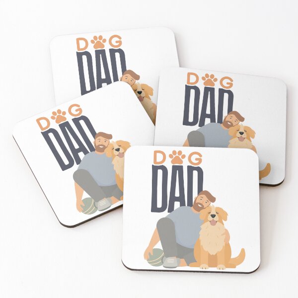 Item preview, Dog Dad Print Design designed and sold by ProWittyDesigns.