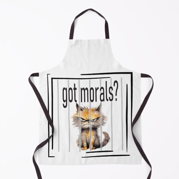 Item preview, Got Morals? Fat Cat designed and sold by Karen Wood.