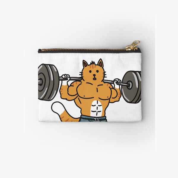 Item preview, Barbell Squat Cat designed and sold by Bobo-fish.