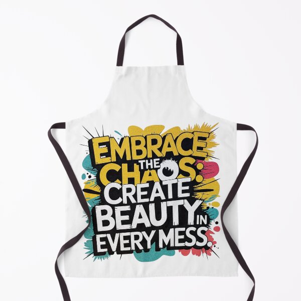 Item preview, Embrace the Chaos | Find Beauty in Every Mess - Inspirational Quote designed and sold by YourOnlyCorner.